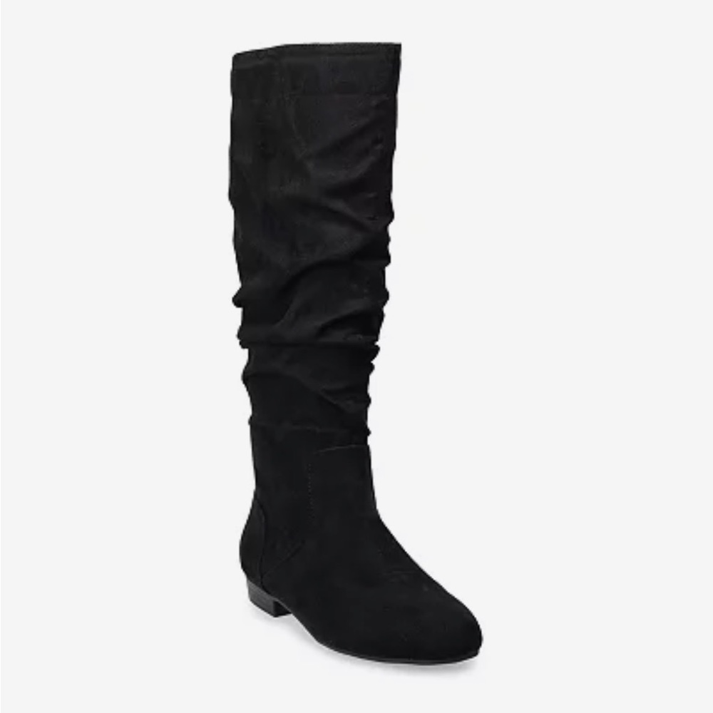 SO Dill Women's black Knee-High Boots